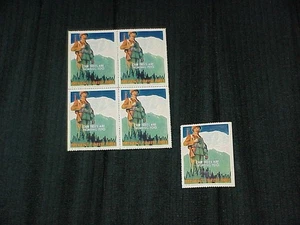 1941 American Forestry Service Poster Stamps AFA-4 - Picture 1 of 1