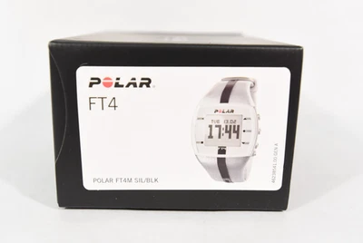 Polar FT4 Fitness Heart Rate Monitor Silver Black