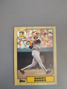 1987 Topps - Barry Bonds #320 (RC)(JGA) - Picture 1 of 2
