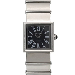 CHANEL Mademoiselle H0826 Quartz Black Dial Ladies Wrist Watch 90287198 - Picture 1 of 6