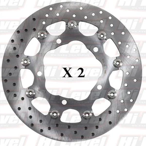 2 Dischi Freno Anteriori Fit Suzuki GSF 1200 K6 Bandit (Naked) (SACS) (GV79A) 2006 - Foto 1 di 1