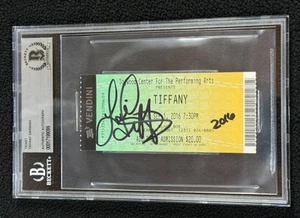 Tiffany Darwish Signed Concert Ticket Stub Beckett Authenticated - Picture 1 of 2