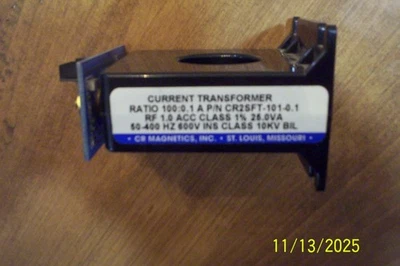 C R Magnetics current transformer - Image 1 of 2