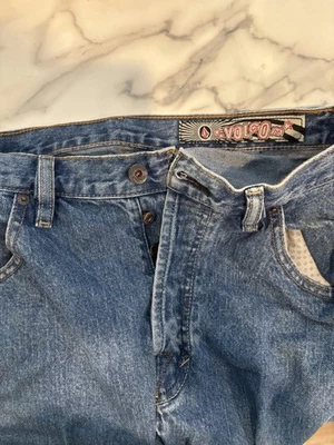 Vintage Volcom Jeans – 90s/2000s Skate Denim – W32 L32 – Button Fly – - Image 1 of 3