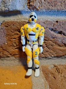 Vintage Lenard The Corps Star Force Action Figures Yellow Trooper 1994 4" GI JOE - Picture 1 of 6