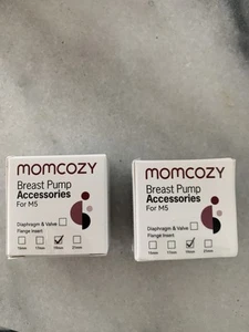 Momcozy M5 Breast Pump Accessories- Flange Insert 19 mm, 2 Inserts, New In box - Picture 1 of 1