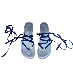 Sandali con zeppa in legno MOHOP Slide Ribbon fatti a mano mai indossati taglia 40 W8,5-9 - Foto 1 di 9