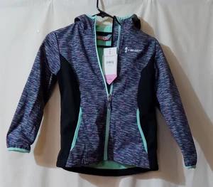Chaqueta Softshell Free Country Girl L (7/8) Cremallera Frontal Completa con Capucha, Nueva con Etiquetas - Imagen 1 de 7