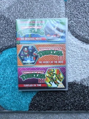 Teenage Mutant Ninja Turtles Movie Collection 3-Disc DVD Set 1 2 & 3 - Image 1 of 2