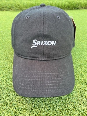 Srixon SRX Golf Papá Sombrero Negro Gorra Ajustable Bordado Logo Unisex Foto 1 de 4