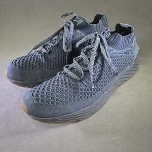 Nobull Diamond Knit Trainer grau Gummisohle Laufschuhe Turnschuhe Herren Größe 15 gebraucht, in einwandfreiem Zustand - Bild 1 von 10