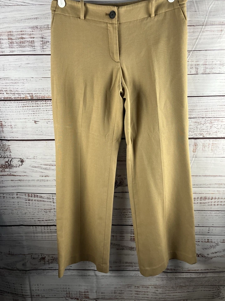 Calça Ann Taylor Loft Julie Feminina 6 Petite Tan - Imagem 1 de 4