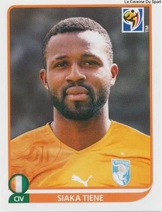 532 SIAKA TIENE # IVORY COAST STICKER PANINI WORLD CUP SOUTH AFRICA 2010 - Imagen 1 de 1
