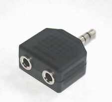 Audio Adapter Klinkenstecker 3,5 mm Klinke > 2x 3,5mm Buchse T-Stück Y-Verteiler