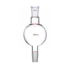 250 ml 24/40 botella de depósito de biomasa frasco de vidrio laboratorio para recibir cromatografía - Imagen 1 de 1