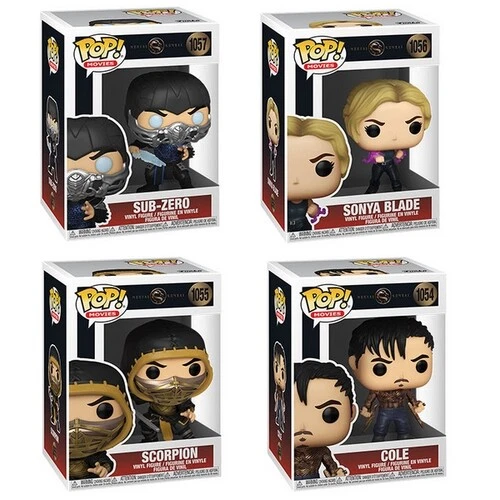 FUNKO POP Movies Series: Mortal Kombat VINYL FIGURES CHOOSE YOURS! - Immagine 1 di 1