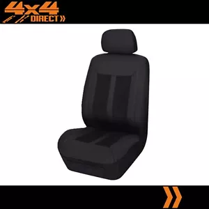 SINGLE PANELLED LEATHER LOOK SEAT COVER FOR KIA CERATO KOUP - Picture 1 of 2
