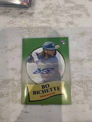 BO BICHETTE 2020 TOPPS 582 MONTGOMERY CLUB RC AUTOGRAPH SP - Image 1 of 2