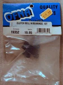 OFNA #19352 CLUTCH BELL WITH BEARINGS 12T - NEW OLD STOCK - Picture 1 of 1
