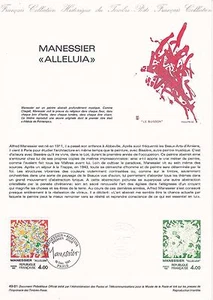 Document Philatélique 1er Jour : 49 1981 - Manessier " Alleluia " - Picture 1 of 1
