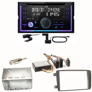 JVC KW-DB95BT Bluetooth DAB Einbauset für Mercedes C-Klasse W203 CLK W208 W209 - Bild 1 von 1