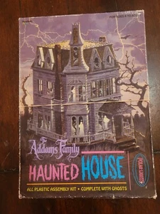 The Addams family polar lights vintage haunted house kit 1995 "as is" Halloween  - Picture 1 of 6