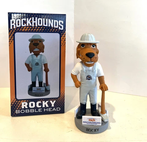 Rocky the Midland RockHounds Mascot 2022 Bobblehead SGA Cover