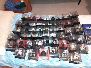 collezione completa elmetti STAR WARS saga 1-2-3-4-5-6 deagostini 50 caschi nuov - Foto 1 di 2