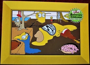 THE SIMPSONS 10th ANNIVERSARY - Card #46 - "ART BY BART - DALI"- INKWORKS 2000 - Picture 1 of 2