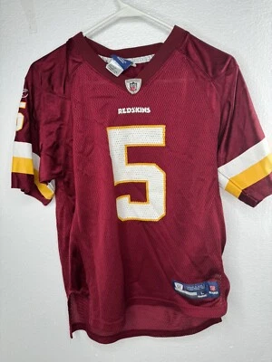 Футболка Washington Redskins молодежная для мальчиков средний размер красная Donovan McNabb размер большой - Изображение 1 из 4