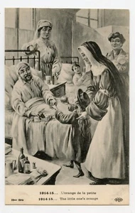 WW1 PATRIOTIQUE. Croix rouge. Infirmière. Hôpital . Patriotic .Red cross - Picture 1 of 2