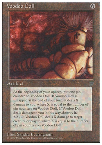 Voodoo Doll ~ Near Mint Chronicles MTG Magic UltimateMTG Artifact Card - Image 1 of 1