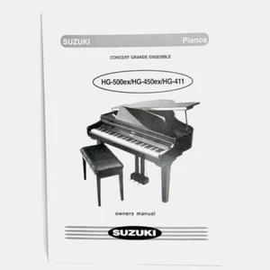 OEM Suzuki Concert Grande Ensemble HG-500ex/HG-450ex/HG-411 Owners Manual - Picture 1 of 5