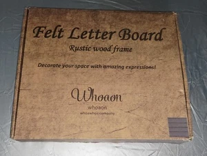 Felt Letter Board - Picture 1 of 7