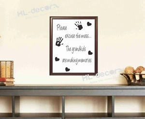 UNFRAMED ONCE Kids Memory WORDS Quotes Poster Canvas High Quality Print Decor - Picture 1 of 1