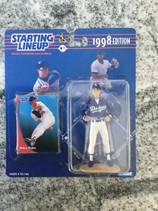 Hideo Nomo 1998 alineación inicial de los Dodgers de Los Ángeles - Imagen 1 de 6