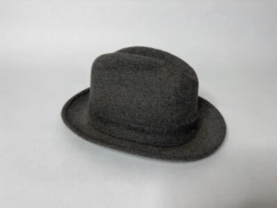 1990s Mens Grey Wool Fedora Hat Size Small Vintage Made in USA Retro - Image 1 of 4