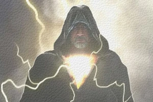 Tovaglietta americana ecopelle Black Adam - 1 scuola colazione casa - placemat - Foto 1 di 2