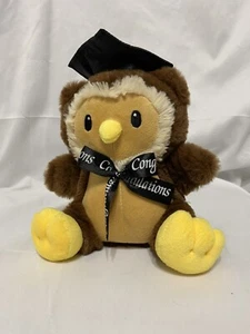 American Greetings 7 Inch Congratulations Graduate Owl Plush- Stuffed Animal - Picture 1 of 8