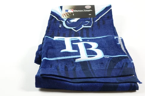 Tampa Bay Rays 100% Cotton Beach Towel 30"x60" Cover