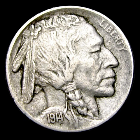 1914/3-S Buffalo Nickel FS 014.89 ---- Stunning Condition Rare Coin ---- #GG054 Cover