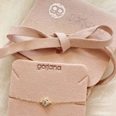 Brazalete clásico de diamantes Gorjana de oro de 14k nuevo 💎 Foto 1 de 4