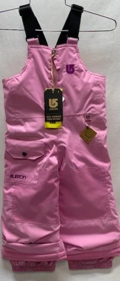 Calça Burton Girl's Minishred Maven Snowboard Snow Ski Bib Suga 4T NOVA - Imagem 1 de 1