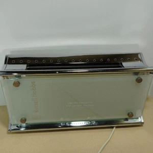 Russell Hobbs Glass Toaster 10617JP Morning Bread Japan USED - Picture 1 of 14