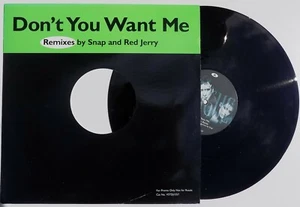 The HUMAN LEAGUE 12" Don't You Want Me - Red Jerry REMIX PROMO ONLY 1995 Title S - Picture 1 of 5