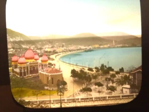 SCOTT VAN ALTENA SEASIDE Moor Color Photo GLASS MAGIC LANTERN SLIDE 88 NEGATIVE - Picture 1 of 6