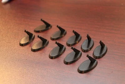 Set of 10 Micro Machines Space Compatible Stands (Star Trek / Wars, Babylon 5) - Image 1 of 4