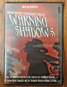 Warning Shadows 1923 DVD Arthur Robison Kino Video 2006 German Expressionism - Bild 1 von 3