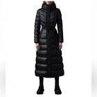 MACKAGE Calina Down Maxi Coat size XXS rate NWOT BLACK maxi winter jacket