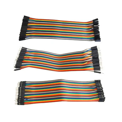 WFYB NEW 200pcs 2.54mm 21cm Dupont Copper Core Wire Connector for Arduino UL1007 24